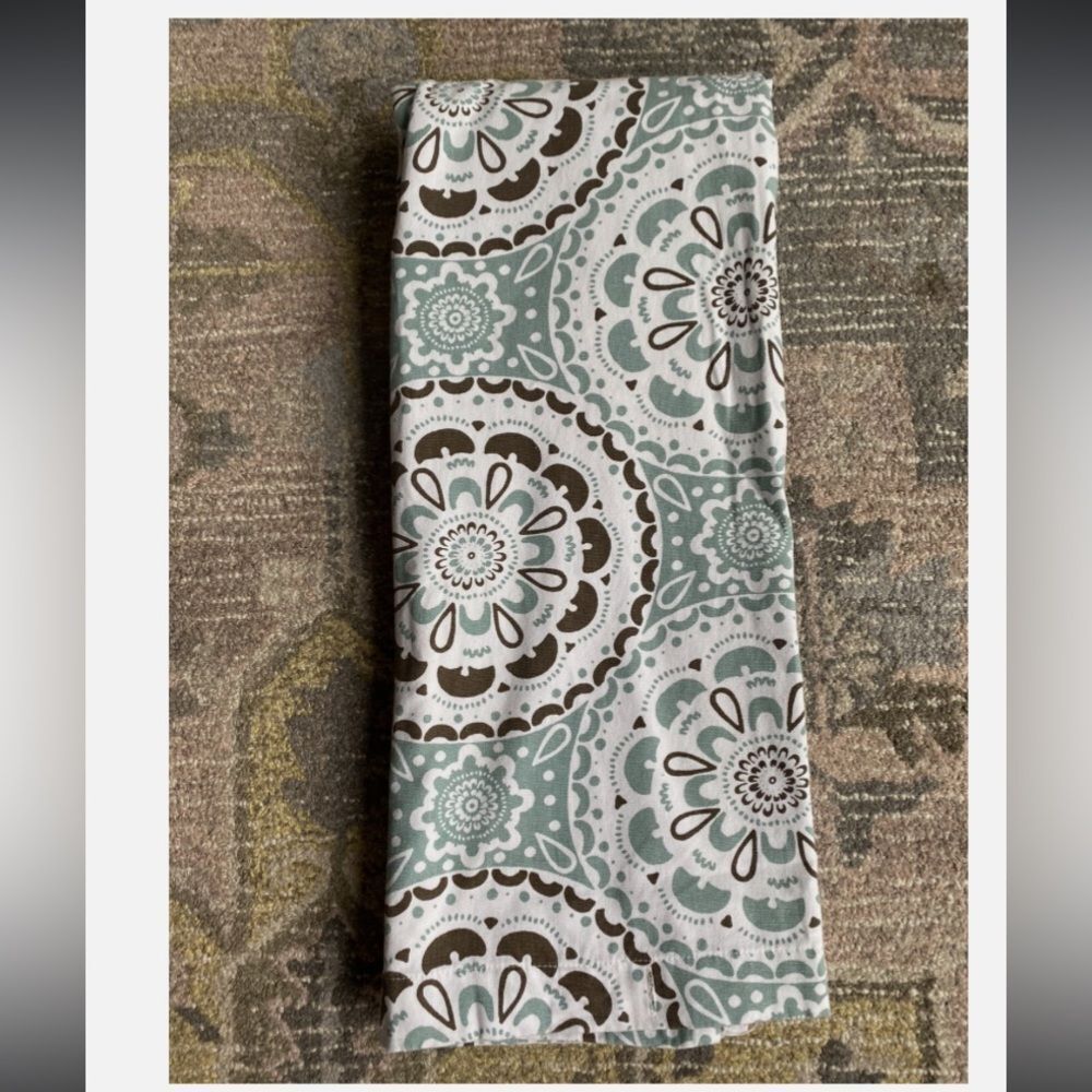 Threshold Large Medallion Design Bathroom Shower Curtain